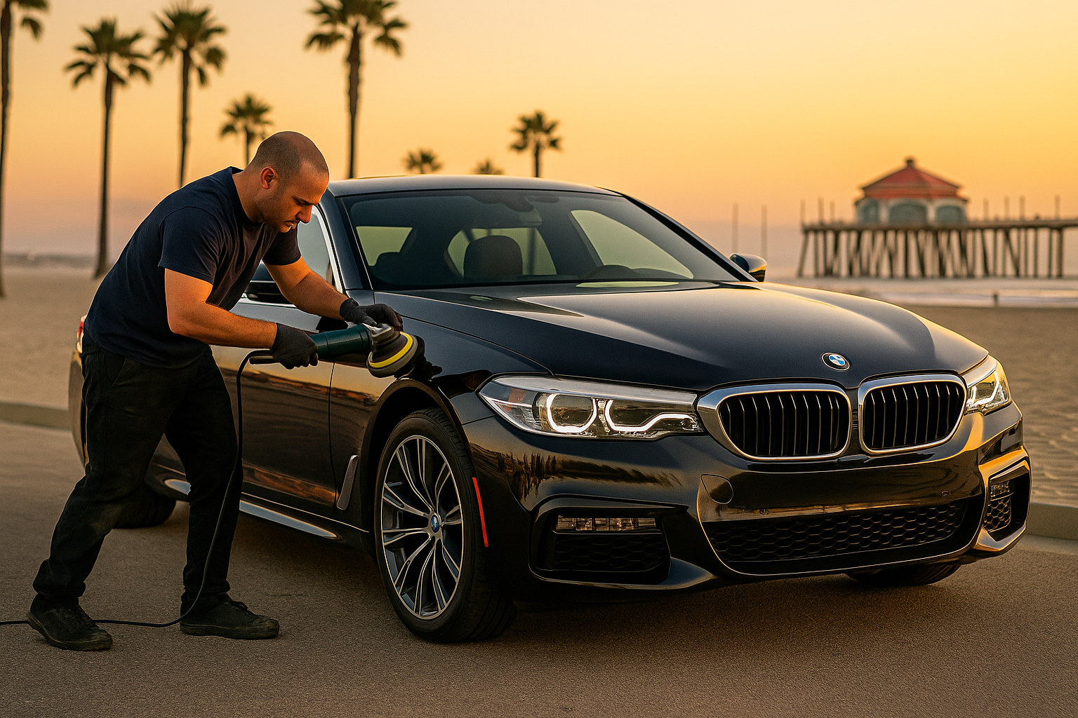 Mobile detailing in Huntington Beach