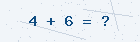 Math captcha — solve to verify