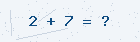 Math captcha — solve to verify